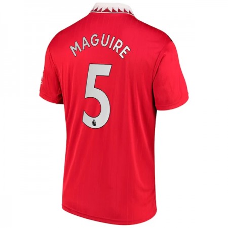 Virallinen pelipaita Manchester United Maguire 5 Koti 2022-23 Lyhythihainen - Miesten